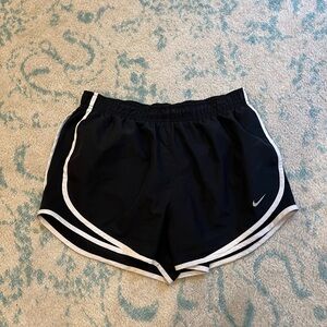 Black Nike size Large dri-fit shorts